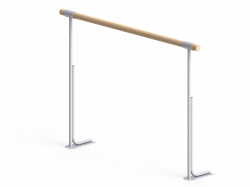 Хореографический (балетный) станок напольный однорядный 2000 мм (бук) СТ-79