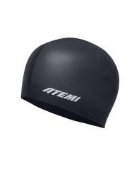 Шапочка для плавания ATEMI Big Silicone Cap черный