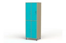 Шкаф для раздевалок ЛДСП ТС 5-2 (4 секции)