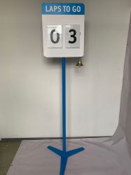 Счетчик кругов без колокола (2 карточки)