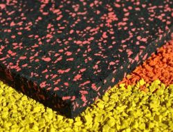 Резиновое покрытие Dinamic Fitness 90% 4 мм