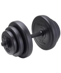 Гантель разборная пластиковая BASEFIT DB-717 9 кг