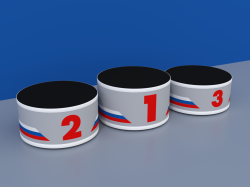 Пьедестал «Стандарт» Штабель 612х612 мм круглый