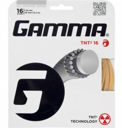 Теннисные струны GAMMA TNT2 17 (1 натяжка) Теннисные струны GAMMA TNT2 17 (1 натяжка)