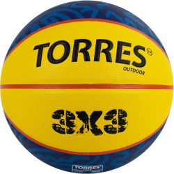 Мяч баскетбольный TORRES 3х3 Outdoor №6 (ПУ) Мяч баскетбольный TORRES 3х3 Outdoor №6 (ПУ)