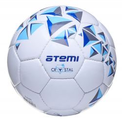Мяч футбольный ATEMI CRYSTAL №3 (ПВХ) бело-синий Мяч футбольный ATEMI CRYSTAL №3 (ПВХ) бело-синий