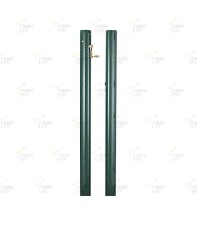 Стойки теннисные круглые TENNIS LIFE 83 мм (с внутренним механизмом натяжения)