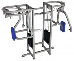 Тренажер Дельты / баттерфляй / жим от груди / гребная тяга FOREMAN FD-890 Тренажер Дельты / баттерфляй / жим от груди / гребная тяга FOREMAN FD-890