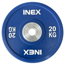 Олимпийский диск в уретане INEX PU Bumper Plate 20 кг