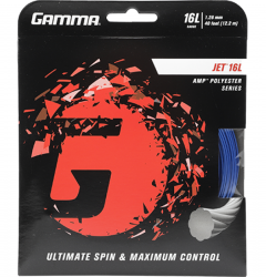 Теннисные струны GAMMA JET 17 (1 натяжка)