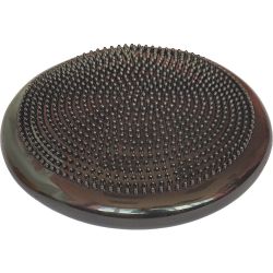 Полусфера массажная надувная d=33 см (ПВХ) черная