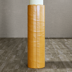 Мат-протектор для колонн на липучке по длинной стороне 2х0,5-1х0,03м (тент, НПЭ) МП-10