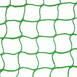 Сетка для бадминтона d=1,8мм (обшитая с 4-х сторон, зеленая)