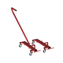 Тележка для перевозки гимнастических брусьев
