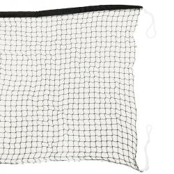 Сетка для бадминтона d=1,8 мм зеленая (обшитая с 1-й стороны) безузловая