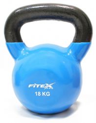 Гиря в виниловой оболочке FITEX PRO FTX2201 (10-32 кг) 18 кг