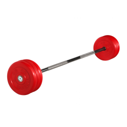 Штанга неразборная 35кг цветная MB Barbell MB-BarMW-C35