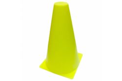 Конус разметочный 15 см (пластиковый) желтый