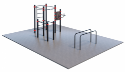 Уличная спортивная площадка Воркаут ТС-1-5