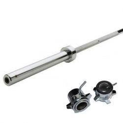 Гриф штанги олимпийский 2200 мм, нагрузка 454 кг V-SPORT L-001.1