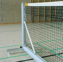 Стойки теннисные передвижные квадратные алюминиевые 80х80 мм HASPO 924-503