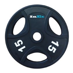 Диск обрезиненный d=51 мм INEX GRP-N 15 кг