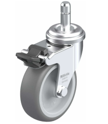 Колеса для спортивных стеллажей и стоек (оцинкованная сталь)