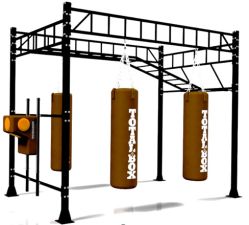 Рама боксерская универсальная с турником и рукоходом TOTALBOX РБУ 3,7х2,12 м Рама боксерская универсальная с турником и рукоходом TOTALBOX РБУ 3,7х2,12 м