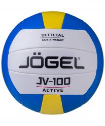 Мяч волейбольный Jogel JV-100 №5 (синий, желтый) Мяч волейбольный Jogel JV-100 №5 (синий, желтый)
