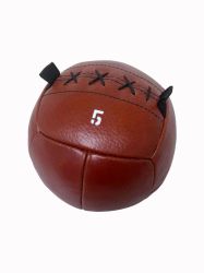 Медбол TOTALBOX МДК (нат. кожа) 5 кг