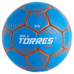Мяч гандбольный TORRES Club №3 (синий) Мяч гандбольный TORRES Club №3 (синий)
