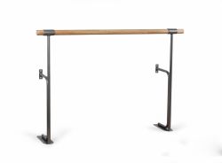 Хореографический (балетный) станок напольный пристенный однорядный 2000 мм серебристый