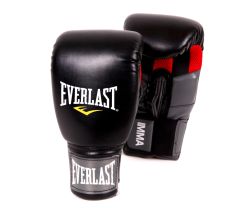 Перчатки EVERLAST Clinch Strike 12oz (черный) Перчатки EVERLAST Clinch Strike 12oz (черный)