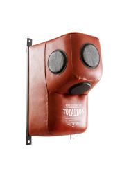 Подушка боксерская TOTALBOX loft ПНКГМ 40х60х46 ЛФ г образная с мишенями (нат.кожа)