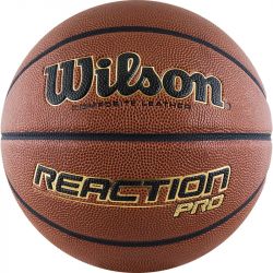 Мяч баскетбольный WILSON Reaction PRO №7 (ПУ) Мяч баскетбольный WILSON Reaction PRO №7 (ПУ)