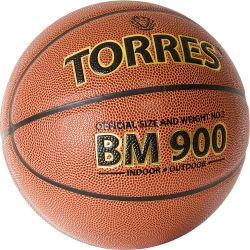 Мяч баскетбольный TORRES BM900 №7 (полиуретан-композит) Мяч баскетбольный TORRES BM900 №7 (полиуретан-композит)