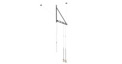 Консоль для гимнастических колец (к-т: консоль, кольца) СТ-363