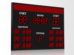 Табло для хоккея 2000x1350 мм ER2 3.0 Кд красный