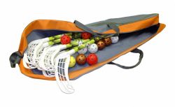 Комплект для флорбола (10 клюшек, 10 мячей, чехол)