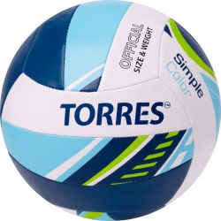 Мяч волейбольный TORRES Simple Color №5 (ТПУ) Мяч волейбольный TORRES Simple Color №5 (ТПУ)