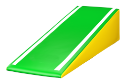 Мягкий модуль "Треугольник-куб" 200х70х48 см