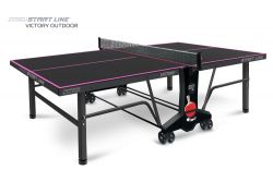 Теннисный стол START LINE VICTORY 6 Всепогодный Black (с сеткой) Теннисный стол START LINE VICTORY 6 Всепогодный Black (с сеткой)