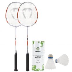 Набор для бадминтона TORRES Hybrid Set (оранжево-бело-черный) Набор для бадминтона TORRES Hybrid Set (оранжево-бело-черный)