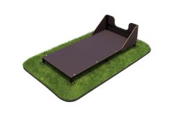 Элемент полосы препятствий Окоп для стрельбы и метания гранат