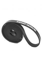 Силовая эластичная лента MADWAVE Long Resistance Band 13,6-22,7 кг (черный)
