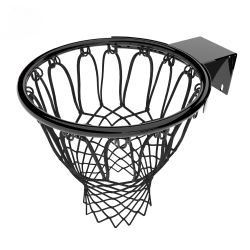 Кольцо баскетбольное любительское №7 (труба 16 мм) с сеткой СТП-227