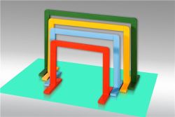 Дуги для подлезания разноцветные