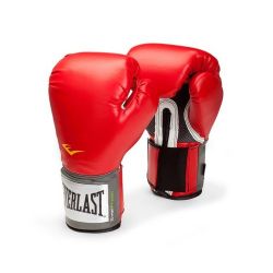 Перчатки тренировочные EVERLAST PU Pro Style Anti-MB (красный) 16oz