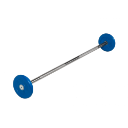 Штанга неразборная 10кг цветная MB Barbell MB-BarMW-C10