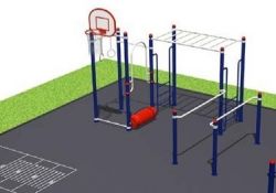 Уличный спортивный комплекс Воркаут ТС-56